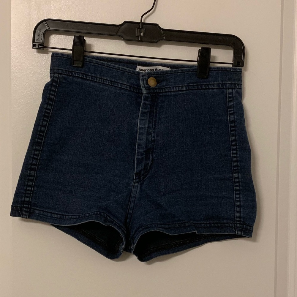 American Apparel easy jean shorts